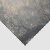 Decoupage Gothic Enchanted Forest Inspired Cat  Tissuepapier (Detail)