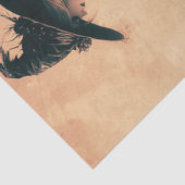 Decoupage Gothic Fantasy Witch Monochrome effecten Tissuepapier (Detail)