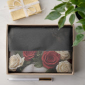 Decoupage Gothic Rose Queen – Dark Romantic Art Tissuepapier (Geschenk)
