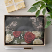 Decoupage Gothic Rose Queen – Dark Romantic Art Tissuepapier (Geschenk)