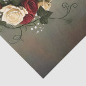 Decoupage Gothic Rose Queen – Dark Romantic Art Tissuepapier (Detail)