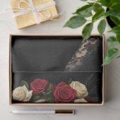 Decoupage Gothic Rose Queen – Dark Romantic Art Tissuepapier (Geschenk)