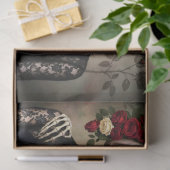 Decoupage Gothic Rose Queen – Dark Romantic Art Tissuepapier (Geschenk)