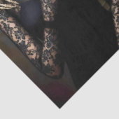 Decoupage Gothic Rose Queen – Dark Romantic Art Tissuepapier (Detail)