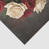 Decoupage Gothic Rose Queen – Dark Romantic Art Tissuepapier (Detail)