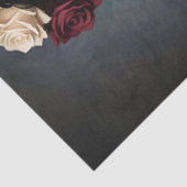 Decoupage Gothic Rose Queen – Dark Romantic Art Tissuepapier (Detail)