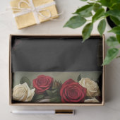Decoupage Gothic Rose Queen – Dark Romantic Art Tissuepapier (Geschenk)