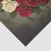 Decoupage Gothic Rose Queen – Dark Romantic Art Tissuepapier (Detail)