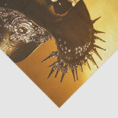 Decoupage Gothic Spiked Cowboy Dark Fantasy Tissuepapier (Detail)