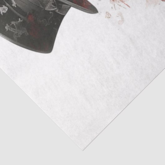 Decoupage Gotische Elegantie van Skeleton Wedding Tissuepapier (Detail)