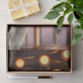 Decoupage grijze nijlpaard met grote roze bril tissuepapier (Geschenk)