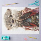 Decoupage grillig bidden in andere Japanse stijl Tissuepapier (Craft)