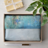 Decoupage grillig digitaal konijnenportret tissuepapier (Geschenk)