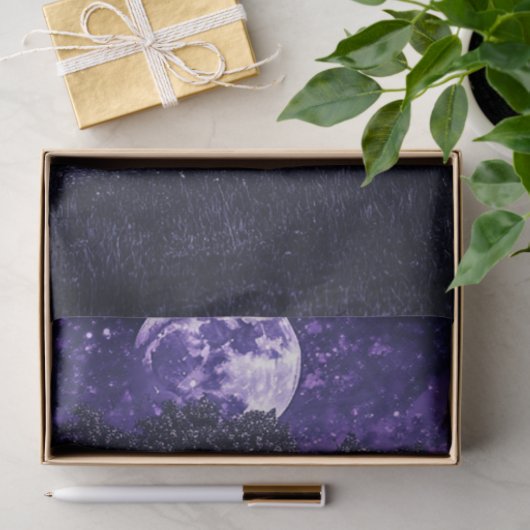 Decoupage grillig skelet Romance bos Tissuepapier (Geschenk)