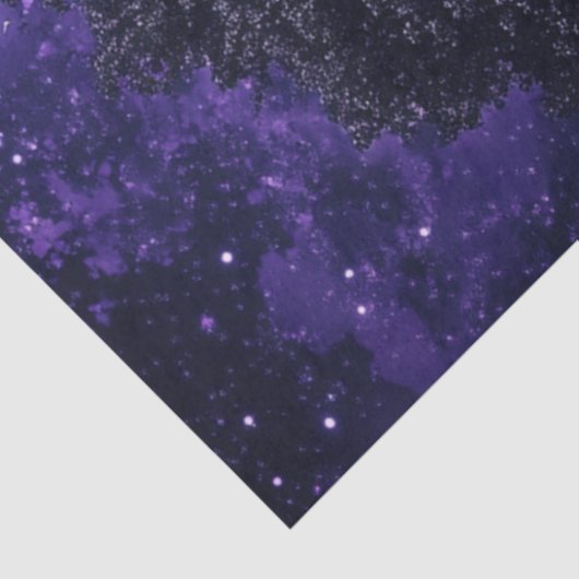 Decoupage grillig skelet Romance bos Tissuepapier (Detail)