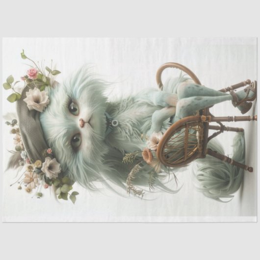 Decoupage grillig tissuepapier (Voorkant)