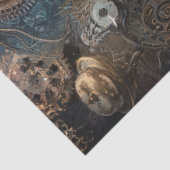 Decoupage grillige Alice Wonderland konijnen Tissuepapier (Detail)