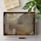 Decoupage grillige bar scene Koeien Drink Tissuepapier (Geschenk)