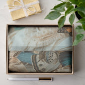 Decoupage grillige bibliothecaris schoolleraar tissuepapier (Geschenk)