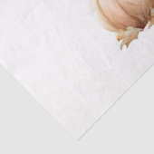 Decoupage grillige Blauwgroen pompoen vervoer Tissuepapier (Detail)