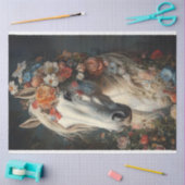 Decoupage grillige bloem versierd winnend paard tissuepapier (Craft)