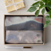 Decoupage grillige blonde meisjes konijnen & Pasen Tissuepapier (Geschenk)