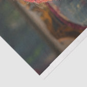 Decoupage grillige Boho Dachshund Hond Tissuepapier (Detail)