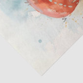 Decoupage grillige Boho stijl geklede Tortelduifje Tissuepapier (Detail)