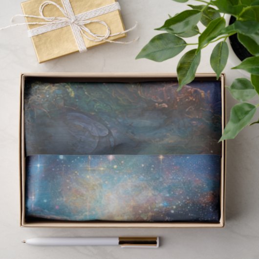 Decoupage grillige bruisende landschapsgebieden tissuepapier (Geschenk)