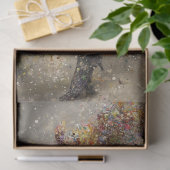 Decoupage grillige circus clown kleurrijke kostuum tissuepapier (Geschenk)