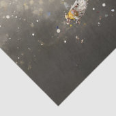 Decoupage grillige circus clown kleurrijke kostuum tissuepapier (Detail)