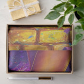 Decoupage grillige Elara Dancing Golden Road Tissuepapier (Geschenk)