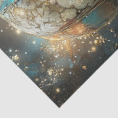 Decoupage grillige fee betoverde bos ballon tissuepapier (Detail)