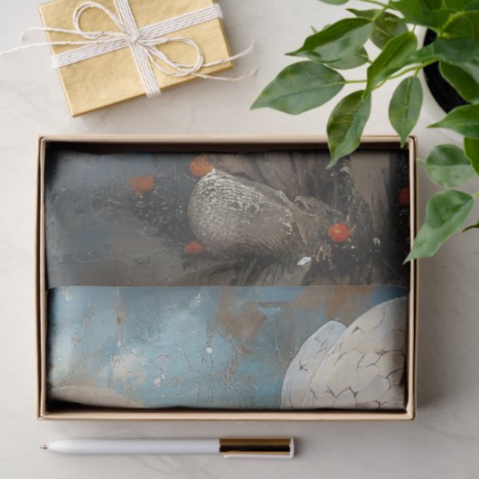 Decoupage grillige fee delicate vleugels tissuepapier (Geschenk)