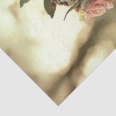 Decoupage grillige fee groene schepsel vleugels tissuepapier (Detail)