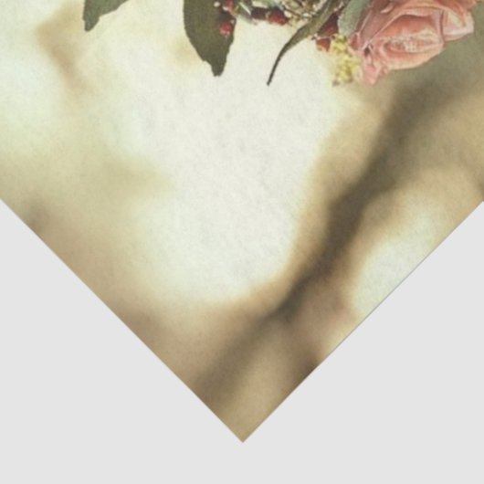 Decoupage grillige fee groene schepsel vleugels tissuepapier (Detail)