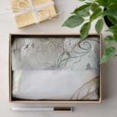 Decoupage grillige fee rode paddestoel kunstwerk tissuepapier (Geschenk)