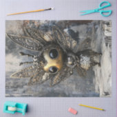 Decoupage grillige fee schepsel ingewikkelde vleug tissuepapier (Craft)