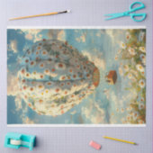 Decoupage  grillige heteluchtballonvaart tissuepapier (Craft)