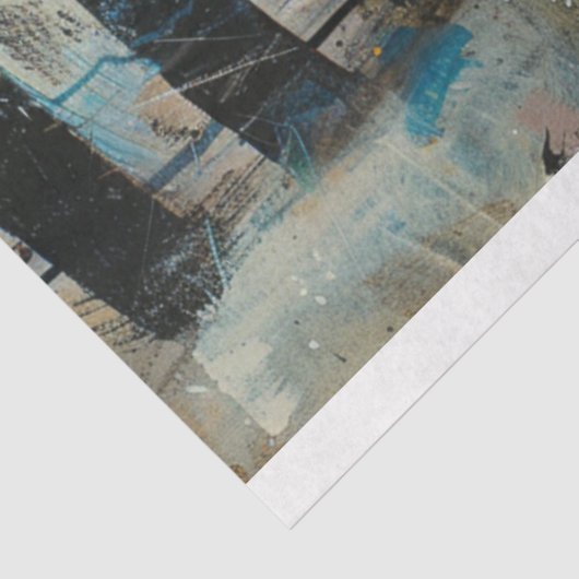 Decoupage grillige Jester Girl Harlequin Star Tissuepapier (Detail)