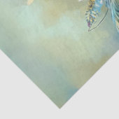 Decoupage grillige kaketoes levendig gekleurd tissuepapier (Detail)