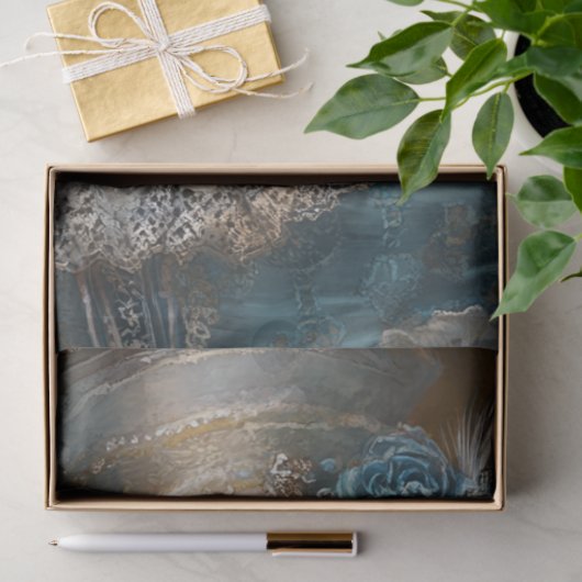 Decoupage grillige kat  kleding tissuepapier (Geschenk)