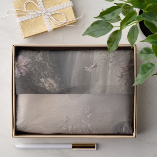 Decoupage grillige katten in  stijl kledij tissuepapier (Geschenk)