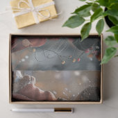 Decoupage grillige kerst muizen tissuepapier (Geschenk)