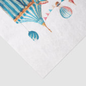 Decoupage grillige kerstcircus scene tissuepapier (Detail)