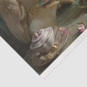 Decoupage grillige kip chickadees thee party tissuepapier (Detail)