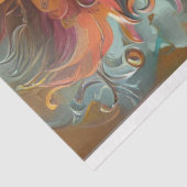 Decoupage grillige  Kip Koffie Break 2 Tissuepapier (Detail)