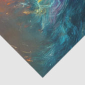 Decoupage grillige kleine wezens gloeiend haar tissuepapier (Detail)