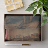 Decoupage grillige Koeien in Dairy Bar Tissuepapier (Geschenk)