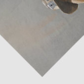 Decoupage grillige konijn, geit, schapenhouders tissuepapier (Detail)